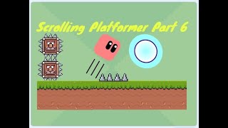 Scratch Scrolling Platformer Game  Part 6  Scratch how to make a scrolling platformer game [upl. by Krute]