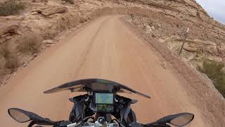 BMW R1200GSA on Utah SR 261 Moki Dugway to Muley Point [upl. by Burkle376]