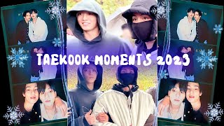 Taekook  new moments 2023 part 3 [upl. by Ataliah]