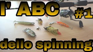 L ABC DELLO SPINNING 1 la pesca con le esche artificiali [upl. by Sidnala]