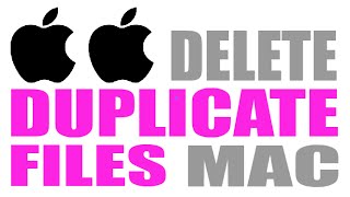 How To Delete Duplicate Files on a Mac [upl. by Ysdnil]