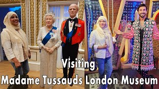 Meeting Bollywood Stars at Madame Tussauds London  London Vlogs [upl. by Aleiram91]