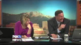 News Anchor has major laughing attack onair [upl. by Bor]