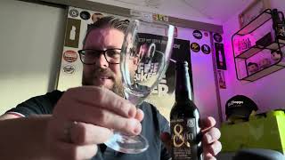 Brouwerij de Molen  4000 Quadrupleish Rum Barrel Aged  Beergeekholland  Bier Review [upl. by Kcirdes]