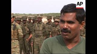 LTTE rebels perform livefire exercise [upl. by Graces]