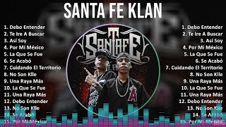 Santa Fe Klan 2024 MIX Grandes Exitos  Debo Entender Te Ire A Buscar Así Soy Por Mi México [upl. by Spohr]