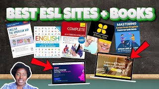 BEST ESL SPEAKING PRACTICE WEBSITES AND MY BOOK RECOMMENDATIONS FOR ESL ENGLISH STUDENTS [upl. by Maris380]