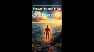 Poczytaj ze mną Biblię Stworzenie Świata Rdz 11–23 📖 biblia shorts [upl. by Onfre]