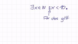 Mathematik für Informatik Studenten 14  Aussagenlogik  Existenzaussagen [upl. by Elke]