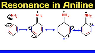 Super tricks Resonance structures of Aniline [upl. by Blaise386]