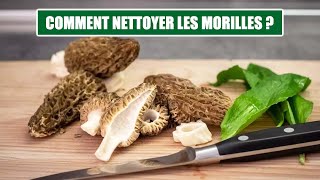 COMMENT NETTOYER LES MORILLES [upl. by Elletnahc723]