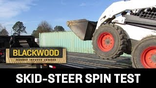 Blackwood Lumber Bobcat SPIN Test [upl. by Walther149]