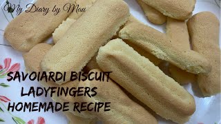 Mastering Savoiardi Biscuit Recipe  Italian Tiramisu Ladyfingers savoiardi ladyfingers [upl. by Karla]