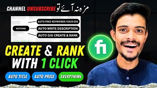 New TOOL How To Create amp Rank Fiverr Gig On First Page  Fiverr Gig Ranking  Fiverr gig [upl. by Akinam]