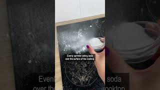 cleans the induction hob without scrubbing [upl. by Yennep302]