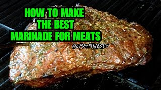 How To Make Tenderizing Marinade For Chuck RoastRed Meats [upl. by Kinghorn]