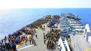 City At Sea Life Inside World’s Largest US Navy Aircraft Carrier  Full Documentary [upl. by Plotkin]