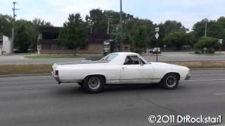 Supercharged Chevy El Camino  VERY loud and unexpected [upl. by Anitsugua632]