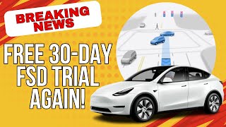 Breaking News Tesla Give Another 30Day Free Trial of FSD [upl. by Retsevel667]