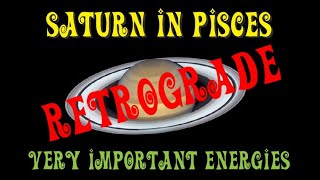 Saturn Retrograde in Pisces Walls amp false masks will not work very well in this energy [upl. by Sukramaj]