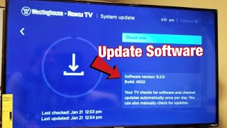 Westinghouse Smart TV How to do Software System Update to Latest Version [upl. by Bevin]