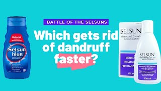 Selsun blue shampoo vs Selsun shampoo for Dandruff [upl. by Vivyan]