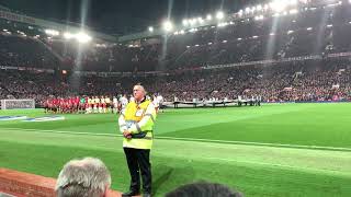 Champions league anthem at old trafford [upl. by Daye]