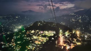 View of Gangtok in night 🌃 [upl. by Corinne]