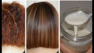 Método Casero Para Alisar Naturalmente Tu Cabello Dejándolo Más Sano Brillante [upl. by Fahey42]