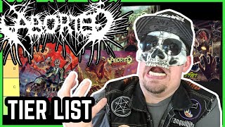 ABORTED Albums RANKED Best To Worst As We Await Vault Of Horrors [upl. by Ardnola]