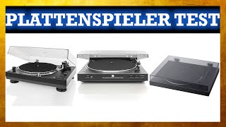 ▶ Plattenspieler Test 2023 ◊ TOP 3 Plattenspieler in einem Video [upl. by Ogata]