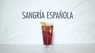 SANGRÍA ESPAÑOLA  Sabadrinks [upl. by Babbie]