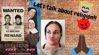 NUNS ON THE RUN 1990 Reaction FIRST TIME WATCHING I have something to say about religion [upl. by Harutak]