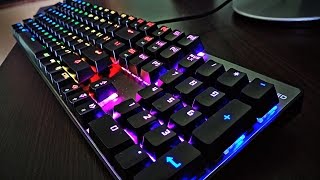 MOTOSPEED Inflictor CK104 Mechanical Gaming Keyboard [upl. by Aleit]