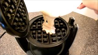 Oster DuraCeramic Flip Belgian Waffle Maker Unboxing amp Review [upl. by Uno]