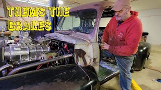 Wilwood Brake Proportioning Valve Install Into the 50 Merc Rat Truck [upl. by Bremen964]