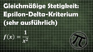 ausführlich gleichmäßige Stetigkeit von 1x2 zeigen [upl. by Eneleahs768]