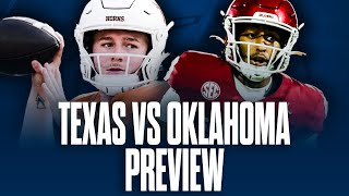 Why Texas Football WILL DOMINATE Oklahoma Football  Texas vs Oklahoma Preview [upl. by Adaval]