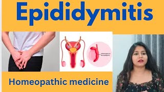 Epididymitis treatment  Epididymitis symptomscauses amp homeopathic medicine in hindi [upl. by Finny]