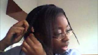 2 Coiffure protectrice chignon plus [upl. by Gaelan]