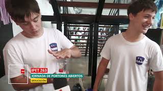 Jornada de Portones Abiertos en el IPET 263 [upl. by Ahcatan346]