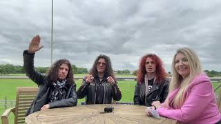 Interview with Dobermann with Dawn Osborne of TotalRock at Call Of The Wild 2024 [upl. by Joell]