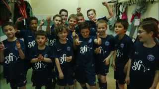 Paris SaintGermain Handball  nos escort kids sur le terrain [upl. by Ahtoelc]