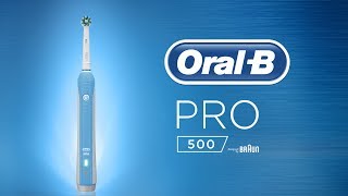 Szczoteczka elektryczna OralB Pro 500 CrossAction [upl. by Duntson]