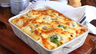 PASTA AL FORNO  Fideos Gratinados con Salsa Blanca  CUKit [upl. by Goulden97]