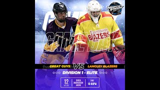 Div 1 Elite  Great Guys vs Blazers [upl. by Lucius]