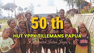 Acara Hut YPPK Tillemans Papua di Intan Jaya hutyppk ParokiBilogai [upl. by Ahsaeit]