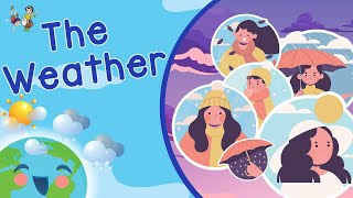 Climate For Kids Types of Weather Learning Videos For Kids [upl. by Burdelle]