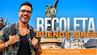 Recoleta Buenos Aires A Journey Through Time and Culture  Barrio de La Recoleta Argentina [upl. by Bacchus]