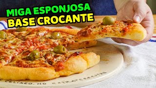 ✳️ PIZZA sin gluten miga suave y base crocante【100 sin gluten sin TACC】 [upl. by Melgar]